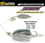 Biwaa SPINNERBAIT DOGON 3/4oz 21gr 04 Alburno-Silver Blades