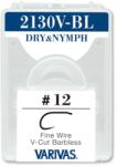 VARIVAS CARLIGE FLY 2130V-BL DRY NYMPH FINE NR 16 Barbless
