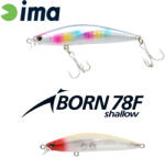 Ima IBORN 78F SHALLOW 78mm 8.5gr 015 Classical Red Head