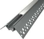 LED Solution Profil LED pentru montaj încastrat în gips-carton V8 Profil + Difuzor lapte cu clips 2m