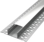 LED Solution Profil încorporat pentru benzi LED V19 Profil fără difuzor 1m