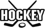 Stickify Hockey felirat matrica