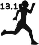 Stickify 13.1 Félmaraton női matrica