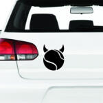 Stickify Ördögi teniszlabda matrica