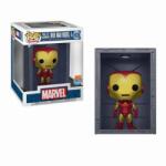 Funko ! Deluxe: Marvel Hall of Armor: Iron Man Model 4 (Metallic) (PX Previews Exclusive) #1036 Bobble-Head Vinyl Figure Figurina