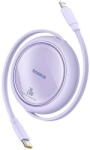Baseus USB Cable Baseus Free2Pull USB-C to iP 20W 1m (purple) (6932172661342)
