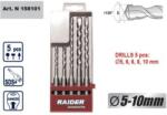 Raider Set burghie SDS-PLUS 5 buc. Raider Burghiu