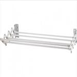 Strend Pro Uscator de rufe extensibil din metal cu fixare pe perete, 80 x 12-38.5 x 9.5 cm, Strend Pro Easyhome TR459