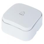 Horozk Electrik Intrerupator cu revenire Horoz Eva Ring, Alb, 10A, 250V, IP20