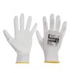 Strend Pro Manusi de lucru Cerva Bunting EvolutionWhite, nylon cu protectie nitril, marimea L