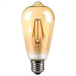V-TAC Bec Led St64 E27 8w Cu Filament 2200k Alb Cald Model Edison