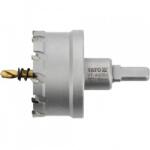 TOYA Carota TCT pentru metal, Yato, diametru 60 mm, hex 3/8, lungime 103 mm Burghiu