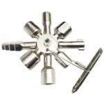 Strend Pro Cheie universala Strend Pro Unikey-DB1, pentru dulapuri tehnice, contoare Cleste