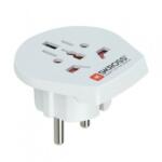 Somogyi Elektronic Priza adaptoare pentru calatorii Home Skross World to Europe, cu impamantare