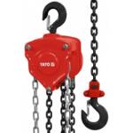 TOYA Scripete cu lant Yato 5000 kg, 3 m