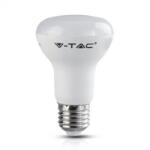 V-TAC Bec Led R63 E27 8w 3000k Alb Cald, Cip Samsung