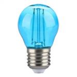 V-TAC Bec Led G45 E27 2w Cu Filament Lumina Albastra