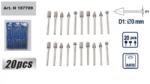 Raider Set ace pentru slefuit biax 20buc. Raider
