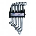Basic Skillco Set 8 chei inelare cotite 8-19mm, Basic 239925, Cr-V
