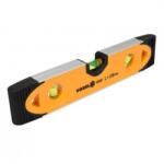 VOREL Nivela magnetica cu 3 bule Vorel 16301, Aluminiu si ABS, 230 mm, magnetica