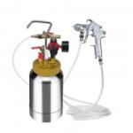 VivaTechnix Pistol de vopsit cu rezervor sub presiune, Capacitate 2 l, 3.1 Bar, Duza 1.8 mm, Manometru