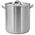 TOYA Oala inalta cu capac profesionala inox 50X50 cm, 98.2 l