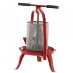 Agrieuro Presa manuala pentru fructe si legume Agrieuro V20, capacitate 9 l, cuva perforata Inox