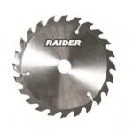 Raider Disc pentru fierastrau circular, Raider 163135, pentru taiat lemn, 190х20 mm, 24T