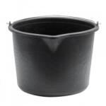 VOREL Galeata plastic pentru constructii Vorel 06391, cu jgheab, 12 L