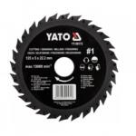 TOYA Disc circular raspel depresat, Yato, 125x5x22.2mm