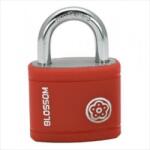 Strend Pro Lacat metal 30mm, 3 chei, rosu, Blossom BX01