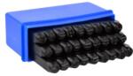 Geko Set poansoane litere 8 mm, Geko G01813, 27 litere