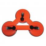 Gadget Ventuza tripla Gadget 393301, capacitate 120 Kg, diametru ventuza 12 cm
