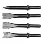 TOYA Set 4 dalti pentru ciocan pneumatic, lungime 120 mm, Yato