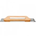 TOYA Gletiera inox maner lemn, 480x128 mm