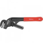 TOYA Cheie reglabila pentru tevi, prindere maxima 4", lungime 900 mm, Yato Cleste