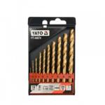 TOYA Set 10 burghie metal HSS-TIN, 1-10 mm Burghiu