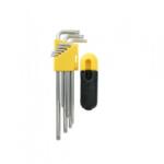 Strend Pro Set 9 chei tip imbus Strend Pro YF70008, in suport plastic, Torx, Cr-V Cheie imbus