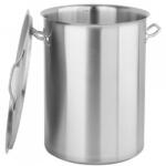 TOYA Oala inalta cu capac profesionala inox 50X50 cm, 98 L