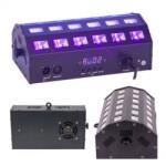 Ibiza Light Proiector Led 2 In 1 Albe Si Uv 24 X 3w Cu Dmx