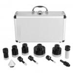 VivaTechnix Set 11 carote diamantate pentru gresie, marmura, 6/8/10/25/35/38/50/65 mm, umed sau uscat, cutie depozitare