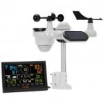 VEVOR Statie meteo wireless VEVOR 7 in 1, afisaj color, temperatura, umiditate, viteza vantului/directie, prognoza, alarma, IP67