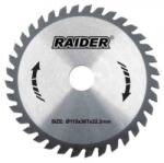 Raider Disc circular pentru lemn, 185mm, 60T, Raider