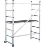 KRAUSE Schela mobila Corda 0.5x1.5m, aluminiu, inaltime lucru 3m