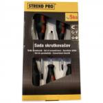 Strend Pro Set surubelnite Strend Pro SD9962, drepte si in cruce, 5 piese, Cr-V Surubelnita