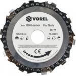 TOYA Disc circular pentru lemn, Vorel 08771, diametru exterior 125 mm, diametru interior 22.2 mm