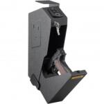 VivaTechnix Seif pentru pistol, Amprenta digitala, cifru, cheie, 193 X 74 X 355 mm