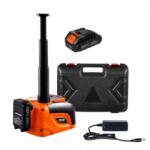 Vevor Kit cric electric cu acumulator, Inaltime ridicare 160-450 mm, Telecomanda, Max 5 Tone, Triunghi reflectorizant, Lanterna