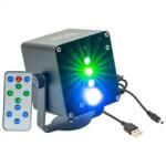Ibiza Light Mini Laser 160mw + Efect Led Rgb 3w