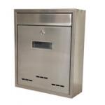 Strend Pro Cutie postala din inox Strend Pro Flatbox, gri, 310x260x90 mm